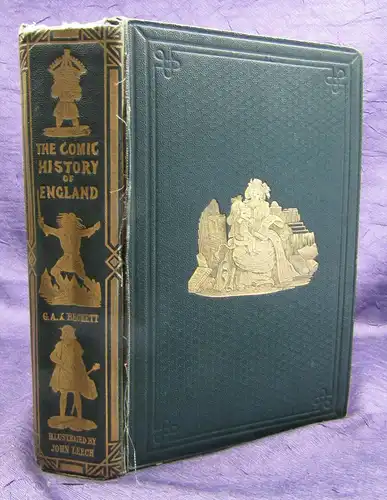 Abbott The Comic History of  England um 1860 Illustriert von John Leech sf