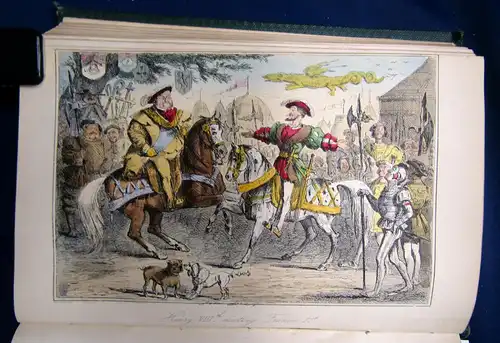 Abbott The Comic History of  England um 1860 Illustriert von John Leech sf