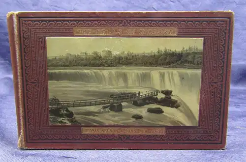 The Falls of Niagara um 1880 Ortskunde Amerika Landschaft Kultur Geografie sf