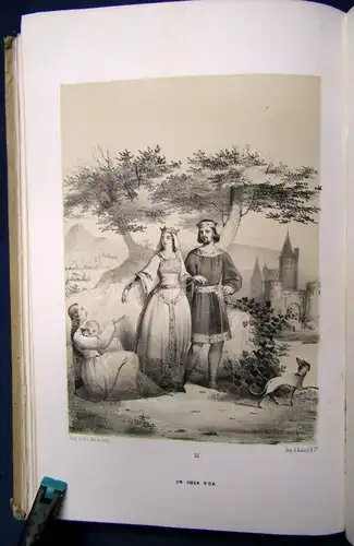 Vanauld Alfred, Recits De La Veillee o.J. Geschichten ,lithographische Tafeln js