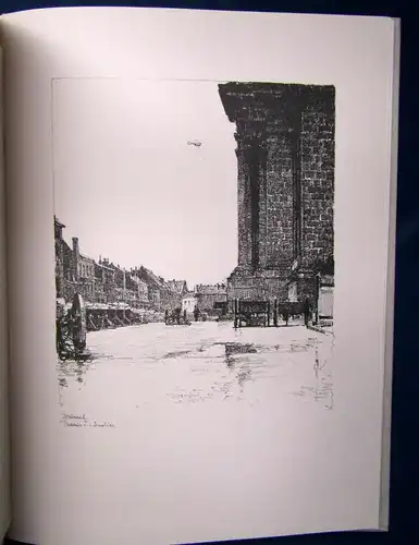 Zobeltitz Belgien 1915 Ein Skizzenbuch von Luigi Kasimir Or.Schuber Bildband js