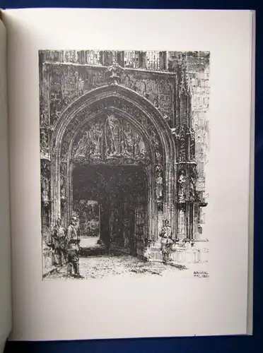 Zobeltitz Belgien 1915 Ein Skizzenbuch von Luigi Kasimir Or.Schuber Bildband js