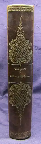 Das Leben Dr. Martin Luthers Porträt Luthers 1841 Christenthum Religion js