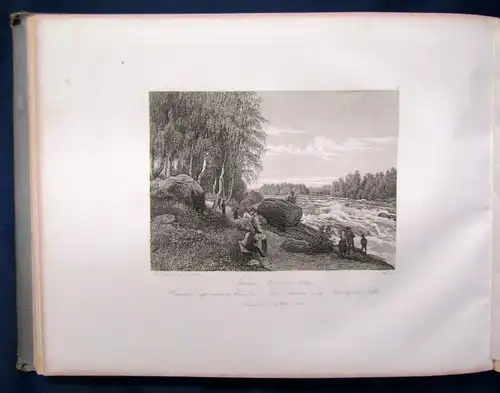 Eine Reise in Finnland 1885 Rundumgoldschnitt zahlreiche Abbildungen js