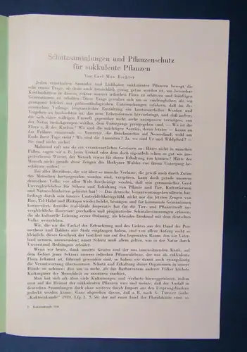 Kakteenkunde Lieferung 1-2 ( von 3)  1943 Botanik Natur Forschung Phytologie js