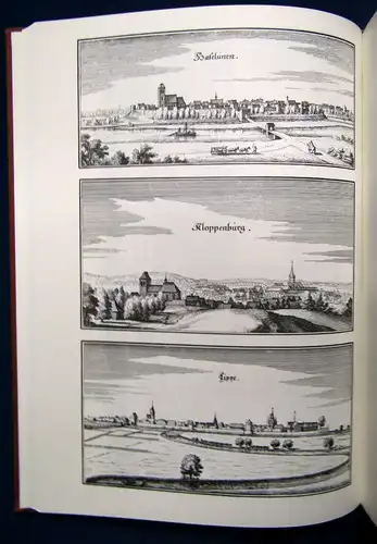 Merian Topographia Germaniae, Reprint v. 1647 Westfalen 2005 Landeskunde js