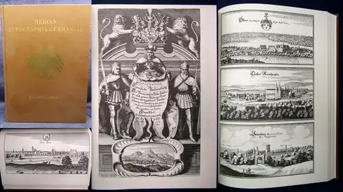 Merian Topographia Germaniae, Reprint v. 1650 Böhmen 2005 Ortskunde Wissen js