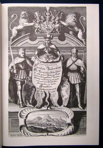 Merian Topographia Germaniae, Reprint v. 1650 Böhmen 2005 Ortskunde Wissen js