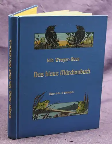 Wenger Das blaue Märchenbuch 1919 Kinderliteratur Geschichten Erzählungen sf