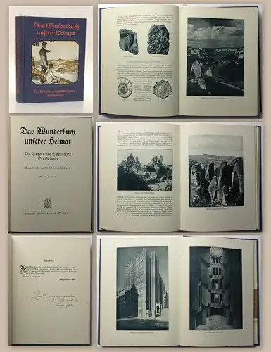 Schmid Das Wunderbuch unserer Heimat Wunder & Schönheiten Deutschland EA 1928 xz