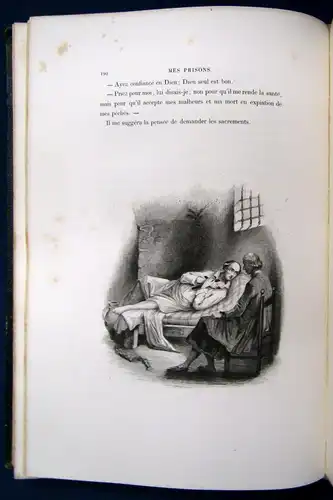 Pellico Mes Prisons Suivi Des Devoirs Des Hommes 1844 dekorativ Goldschnitt js