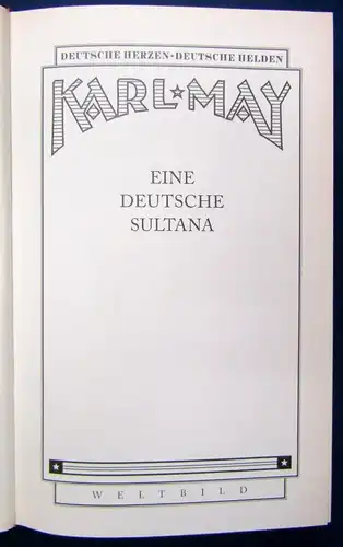 Karl May " 'Deutsche Herzen* deutsche Helden" Band 1-6 Klassiker 1999 js