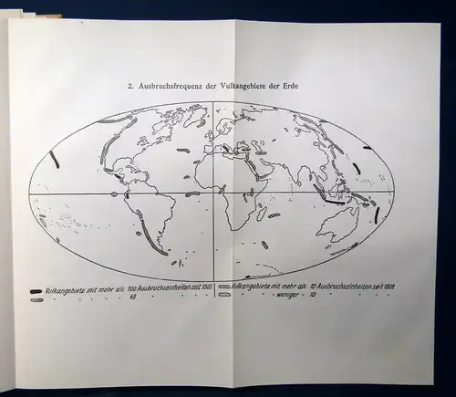 Sapper Die Vulkane 1925 Abteilung: Erdkunde Natur aller Länder Religion js