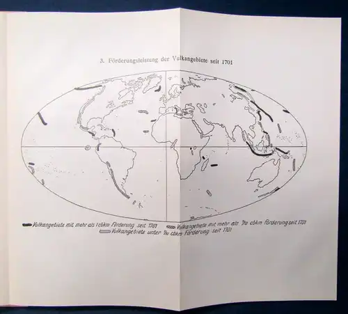 Sapper Die Vulkane 1925 Abteilung: Erdkunde Natur aller Länder Religion js