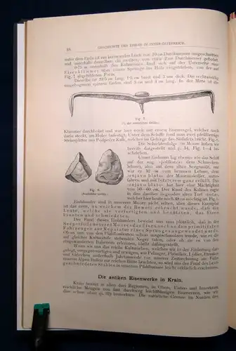 Geschichte des Eisens in Inner-Österreich Urzeit bis XIX. Jahrhunderts 1908 js