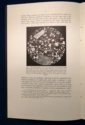 Teichert A Tillite Occurrence on the Canadian Shield 1937 Gesteine Gletscher js