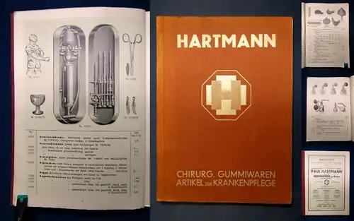 Hartmann Paul Preisliste Chirurgische Gummiwaren, Artikel Krankenpflege 1931 js