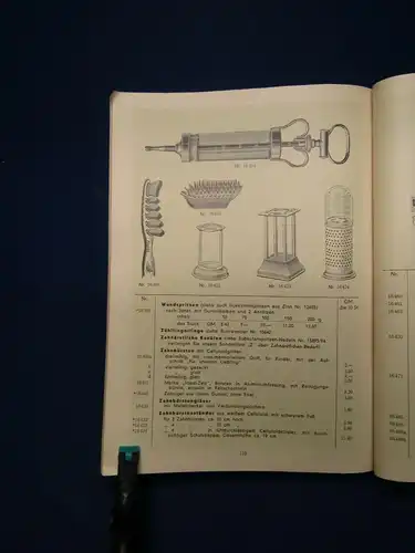 Hartmann Paul Preisliste Chirurgische Gummiwaren, Artikel Krankenpflege 1931 js