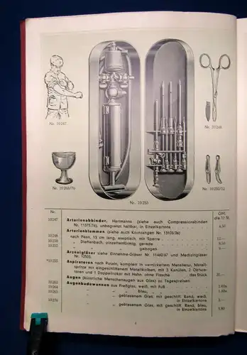 Hartmann Paul Preisliste Chirurgische Gummiwaren, Artikel Krankenpflege 1931 js