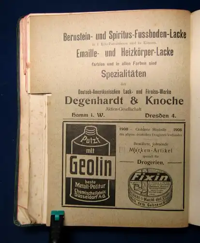 Hofstetter Deutsche Drogistentaxe A- Z  2.Auflage sehr selten Handel Pharma js