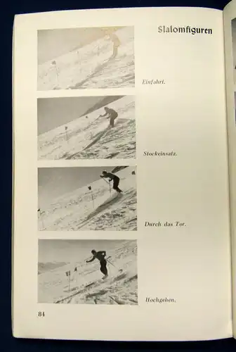 Harster Skischule von A-Z Ein einfacher Weg zur Vollendung im Skilauf 1939 js