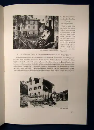 Fickert Das Katastrophenhochwasser im Ostererzgebirge im Juli 1927 Sachsen js