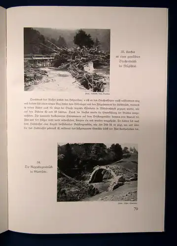 Fickert Das Katastrophenhochwasser im Ostererzgebirge im Juli 1927 Sachsen js
