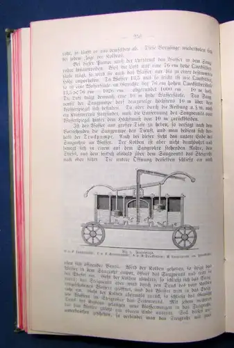 Prämienbuch Ohne Fleiss kein Preis. 1901 Lesebuch städt. u. gewerbl. Schulen js