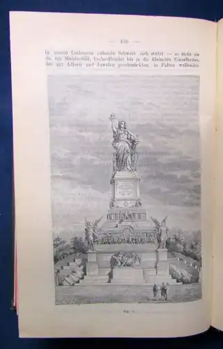 Prämienbuch Ohne Fleiss kein Preis. 1901 Lesebuch städt. u. gewerbl. Schulen js