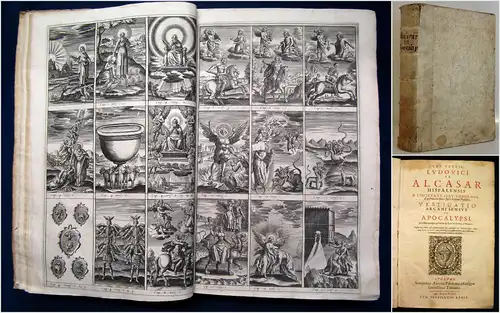 Alcasar [Vestigatio arcani sensus in Apocalypsi] 1618 Apokalypse Religion sf