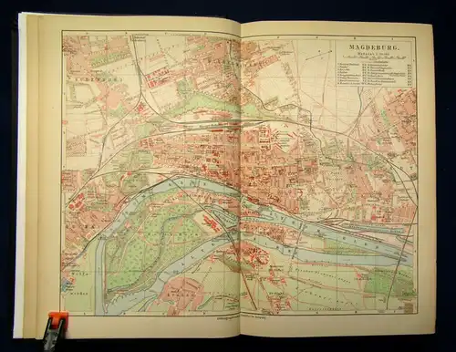 Broesike Neumanns Orts-und Verkehrs-Lexikon des deutschen Reiches 1905 js