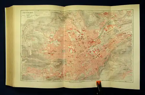 Broesike Neumanns Orts-und Verkehrs-Lexikon des deutschen Reiches 1905 js