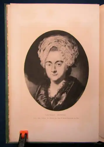 Heinemann Goethes Mutter Ein Lebensbild nach den Quellen 1903 Belletristik js