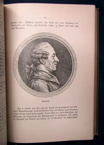 Heinemann Goethes Mutter Ein Lebensbild nach den Quellen 1903 Belletristik js