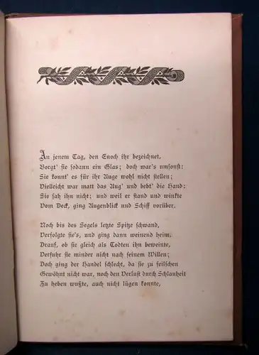 Eichholz Tennysons Enoch Arden 1887 Klassiker Lyrik Belletristik Ballade js