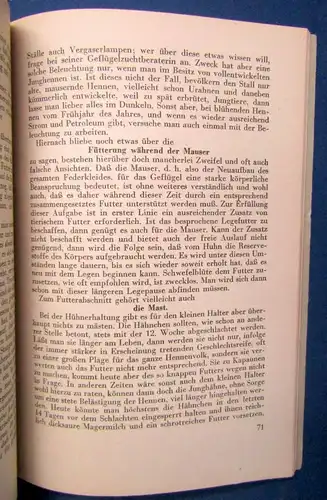 Meyer Geflügelzucht des kleinen Geflügelhalters 1948 zahlreiche Abbildungen js