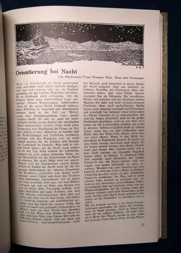 Der Naturfreund 33.Jahrgang 1929 Mitteilungen Geographie Ortskunde Reise js