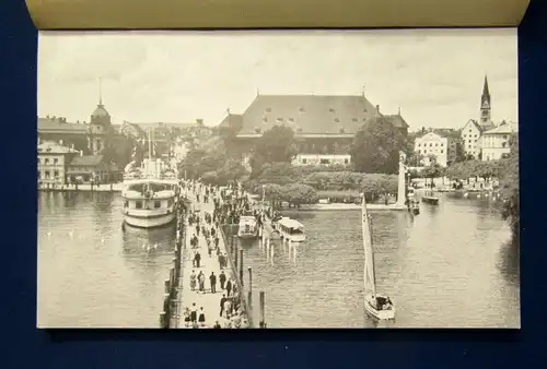 Konstanz Führer durch die Stadt Mit 14 Bildern, Stadtplan 1951 Badem-Württ. js