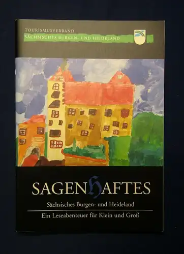 4 Hefte Sagenhaftes Sächsisches Burgen-u. Heideland o.J. Leseabenteuer js