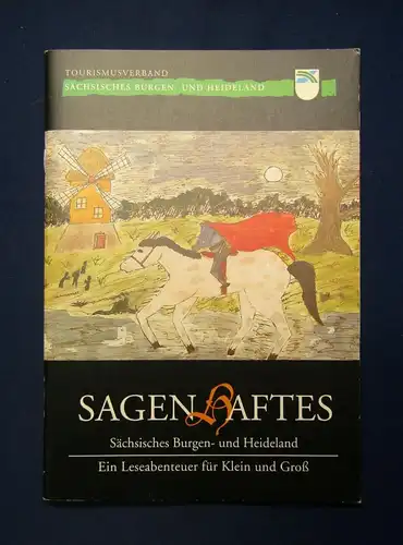 4 Hefte Sagenhaftes Sächsisches Burgen-u. Heideland o.J. Leseabenteuer js