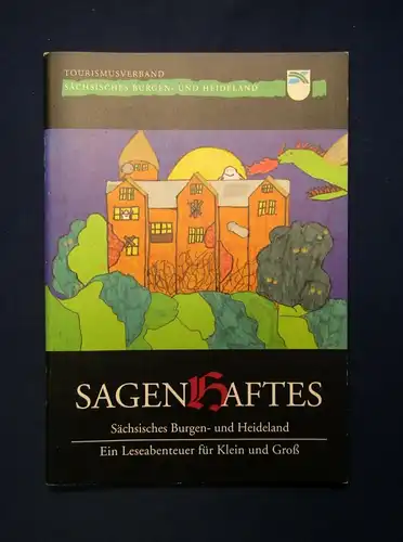 4 Hefte Sagenhaftes Sächsisches Burgen-u. Heideland o.J. Leseabenteuer js