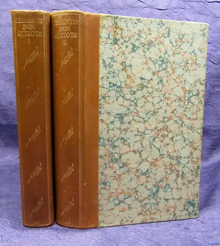 Cervantes de Miguel Don Quixote 1914 Im Insel- Verlag 3 Bde. Klassiker js