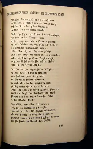 Vesper Die ernste aus acht Jahrhunderten deutscher Lyrik 1909 Belletristik js