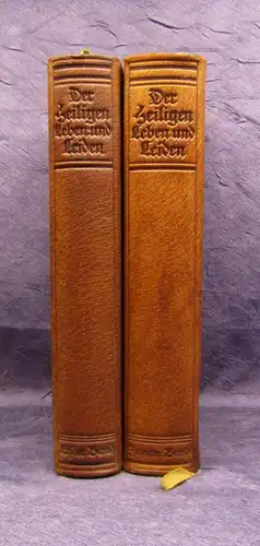 Rüttgers Der heiligen Leben und Leiden 2 Bde. Insel- Verlag 1913 Klassiker js