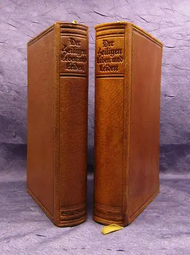 Rüttgers Der heiligen Leben und Leiden 2 Bde. Insel- Verlag 1913 Klassiker js