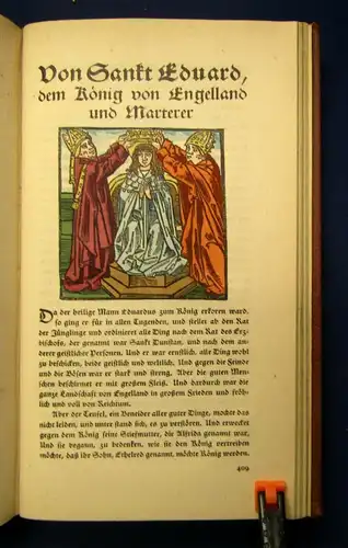 Rüttgers Der heiligen Leben und Leiden 2 Bde. Insel- Verlag 1913 Klassiker js