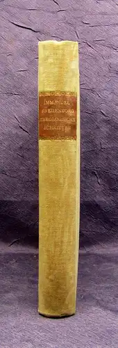 Swedenborg Theologische Schriften 1904 Belletristik Klassiker Literatur Lyrik mb