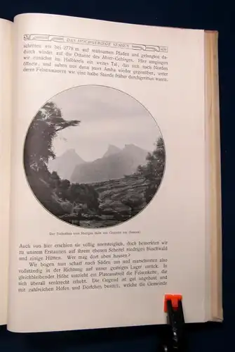 Rosen Eine deutsche Gesandtschaft in Abessinien 1907 Ortskunde Völker js