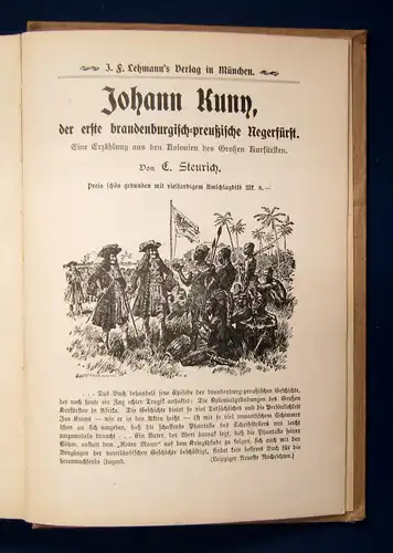 Beneke Ein harter deutscher Seevogel 1906 Belletristik Klassiker Literatur mb