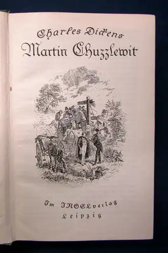 Dickens Martin Chuzzlewitt 4. Band o.J. Belletristik Klassiker Lyrik js